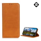 Gigapack Honor Magic6 Lite 5G tok álló, valódi bőr (flip, oldalra nyíló, asztali tartó, prémium) világosbarna