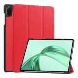 Gigapack Honor Pad X8a tok álló, bőr hatású (aktív flip, trifold, asztali tartó) piros