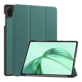 Gigapack Honor Pad X8a tok álló, bőr hatású (aktív flip, trifold, asztali tartó) sötétzöld