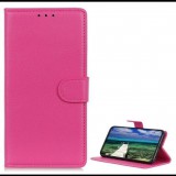 Gigapack Honor X6b bőr hatású prémium fliptok magenta (GP-161001) (GP-161001)
