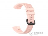 Gigapack Huawei Band 4 Pro pótszíj, szilikon, állítható, rózsaszín