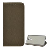 Gigapack Huawei Mate 20 Lite tok álló (Flip, oldalra nyíló, rombusz minta) aranybarna