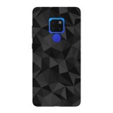 Gigapack Huawei Mate 20 szilikon telefonvédő (3D, gyémánt minta, fekete)