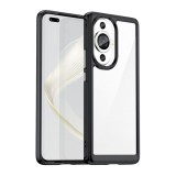 Gigapack Huawei Nova 11 Pro műanyag telefonvédő (szilikon keret, közepesen ütésálló, átlátszó hátlap) fekete