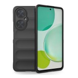 Gigapack Huawei Nova 11i szilikon telefonvédő (közepesen ütésálló, kamera védelem, 3d minta) fekete