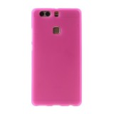 Gigapack Huawei P9+ szilikon telefonvédő (matt, rózsaszín)