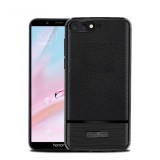 Gigapack Huawei Y6 (2018) szilikon telefonvédő (közepesen ütésálló, szálcsiszolt) fekete
