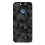 Gigapack Huawei Y6 Prime 2018 szilikon telefonvédő (3D, gyémánt minta, fekete)