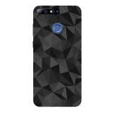 Gigapack Huawei Y7 Prime 2018 szilikon telefonvédő (3D, gyémánt minta, fekete)