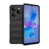 Gigapack Infinix Hot 40 Pro szilikon telefonvédő (ütésállóság, kameravédő, 3d) fekete