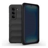 Gigapack Infinix Hot 50 Pro 4G (X6881) szilikon telefonvédő (ütésállóság, kameravédő, 3d) fekete