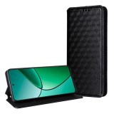 Gigapack iPhone 17 tok álló, bőr hatású (flip, oldalra nyíló, asztali tartó, teljes 3d rombusz, prémium) fekete