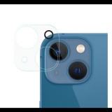 Gigapack Kameravédő üveg (2.5D lekerekített szél, karcálló, 9H) ÁTLÁTSZÓ [Apple iPhone 13 mini] (5996591110196) - Kameravédő fólia