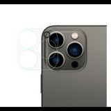 Gigapack Kameravédő üveg (2.5D lekerekített szél, karcálló, 9H) ÁTLÁTSZÓ [Apple iPhone 13 Pro] (5996591110189) - Kameravédő fólia