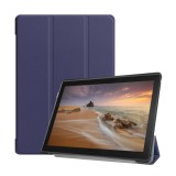 Gigapack Lenovo Tab E10 (TB-X104F) tok álló (Flip, oldalra nyíló, TRIFOLD asztali tartó funkció) sötétkék