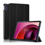 Gigapack Lenovo Tab M10 5G (TB-X607) tok álló, bőr hatású (aktív flip, oldalra nyíló, trifold, asztali tartó) fekete