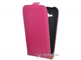 Gigapack mágneses álló bőr tok Samsung Galaxy J1 (SM-J100) készülékhez, magenta