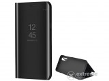 Gigapack Mirror View Case aktív álló flip oldalra nyíló tok Samsung Galaxy A30s (SM-A307F) készülékhez, fekete