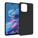 Gigapack Motorola Moto G75 szilikon telefonvédő (matt) fekete