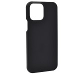 Gigapack Műanyag telefonvédő (gumírozott) FEKETE Apple iPhone 13 Pro Max