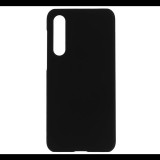 Gigapack Műanyag telefonvédő (gumírozott) FEKETE [Xiaomi Mi 9 SE] (5996457871735) - Telefontok