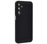 Gigapack Műanyag telefonvédő (légáteresztő, lyukacsos, kameravédő) FEKETE Samsung Galaxy A25 5G (SM-A256)