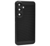 Gigapack Műanyag telefonvédő (légáteresztő, lyukacsos, kameravédő) FEKETE Samsung Galaxy A26 5G (SM-A266)