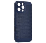 Gigapack Műanyag telefonvédő (légáteresztő, lyukacsos, kameravédő) SÖTÉTKÉK Apple iPhone 16 Pro Max