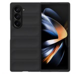 Gigapack Műanyag telefonvédő (ütésállóság, kameravédő, 3D) FEKETE Samsung Galaxy Z Fold6 5G (SM-F956)