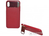 Gigapack műanyag tok Apple iPhone X (5,8") készülékhez,  piros