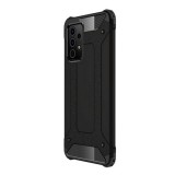 Gigapack  műanyag védő (közepesen ütésálló, Samsung Galaxy A72 4G (SM-A725F) szilikon belső, fémhatás) fekete