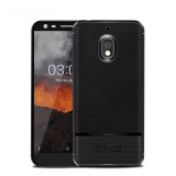 Gigapack Nokia 2.1 szilikon telefonvédő (közepesen ütésálló, szálcsiszolt) fekete