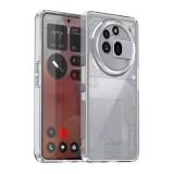Gigapack Nothing Phone (3a) Pro szilikon telefonvédő (ütésállóság, átlátszó hátlap) átlátszó