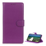 Gigapack OnePlus 10 Pro 5G tok álló, bőr hatású (flip, asztali tartó funkció, prémium) lila