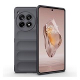 Gigapack Oneplus 12R 5g szilikon telefonvédő (ütésállóság, kameravédő, 3d) sötétszürke