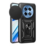 Gigapack OnePlus 12R defender szilikon telefonvédő (ütésállóság, tartógyűrű, kameravédő) fekete