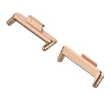 Gigapack Óraszíj csatlakozó adapter (egyedi méret, 1 pár, átalakító, fém, 20mm) ROZÉARANY Huawei Watch Fit 3