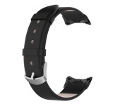 Gigapack Pótszíj (egyedi méret, műanyag, bőr hatású) FEKETE Xiaomi Band 8