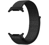 Gigapack Pótszíj (egyedi méret, nylon, tépőzáras, légáteresztő) FEKETE Samsung Galaxy Watch Ultra eSIM 47mm (SM-L705)