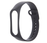 Gigapack Pótszíj (egyedi méret, szilikon) FEKETE Xiaomi Mi Band 5, Xiaomi Mi Band 6