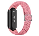 Gigapack Pótszíj (egyedi méret, textil, szőtt minta) RÓZSASZÍN Xiaomi Band 8