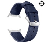 Gigapack Pótszíj (egyedi méret, valódi bőr) SÖTÉTKÉK Samsung Galaxy Watch Ultra eSIM 47mm (SM-L705)