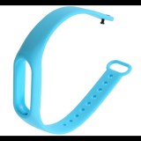 Gigapack Pótszíj (szilikon, állítható, 18 mm, speciális) VILÁGOSKÉK [Xiaomi MI Band 2] (5996457951789)