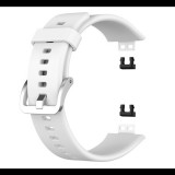 Gigapack Pótszíj (szilikon, állítható, 20 mm) FEHÉR [Huawei Watch Fit] (5996591084237) - Szíj