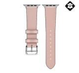 Gigapack Pótszíj (univerzális, 20mm, valódi bőr, levarrt szél) RÓZSASZÍN Garmin Vivomove 5, Huawei Watch GT 2 42mm, Samsung Galaxy Watch Active 2 44mm (SM-R820N)