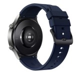Gigapack Pótszíj (univerzális, 22 mm, szilikon, állítható, fekete csat) SÖTÉTKÉK Garmin Forerunner 220, Garmin Forerunner 225, Garmin Forerunner 230, Garmin Fenix 6 Sapphire, Garmin Forerunner 630, Sa