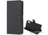 Gigapack Prémium álló, bőr hatású flip tok Samsung Galaxy Xcover 5 (SM-G525F) készülékhez, fekete