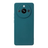 Gigapack Realme 11 Pro Plus szilikon telefonvédő (matt) sötétzöld