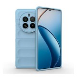 Gigapack Realme 12 Pro Plus szilikon telefonvédő (ütésállóság, kameravédő, 3d) világoskék