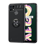 Gigapack Realme C21Y szilikon telefonvédő (asztali tartó funkció, 360°-ban forgatható) fekete